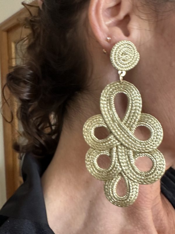 Pendientes Gaudi dorados