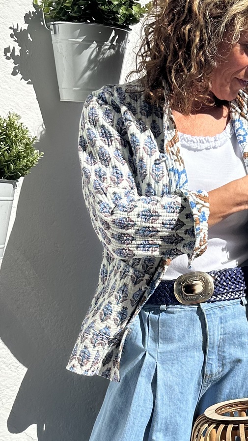 Chaqueta Provenza Azul